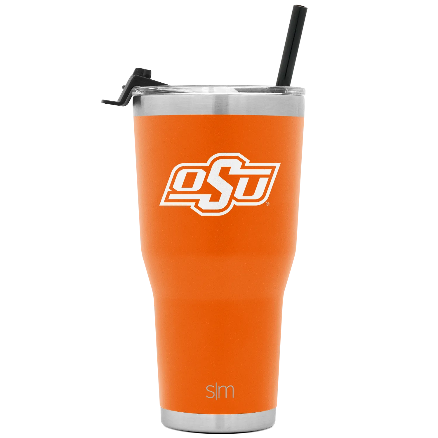 Collegiate Cruiser Tumbler with Flip Lid and Straw