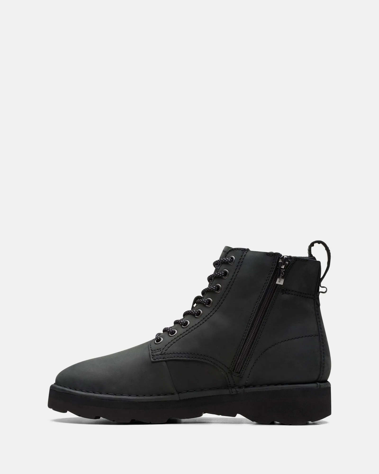 Craftdale Hi Black Leather