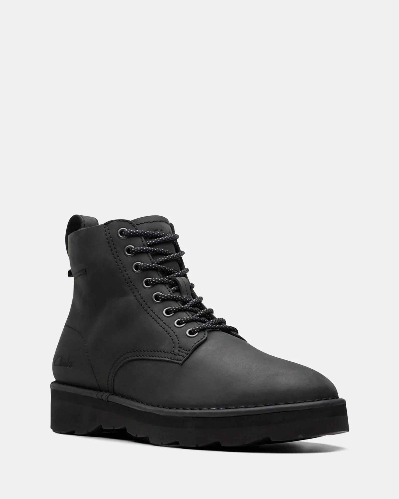 Craftdale Hi Black Leather