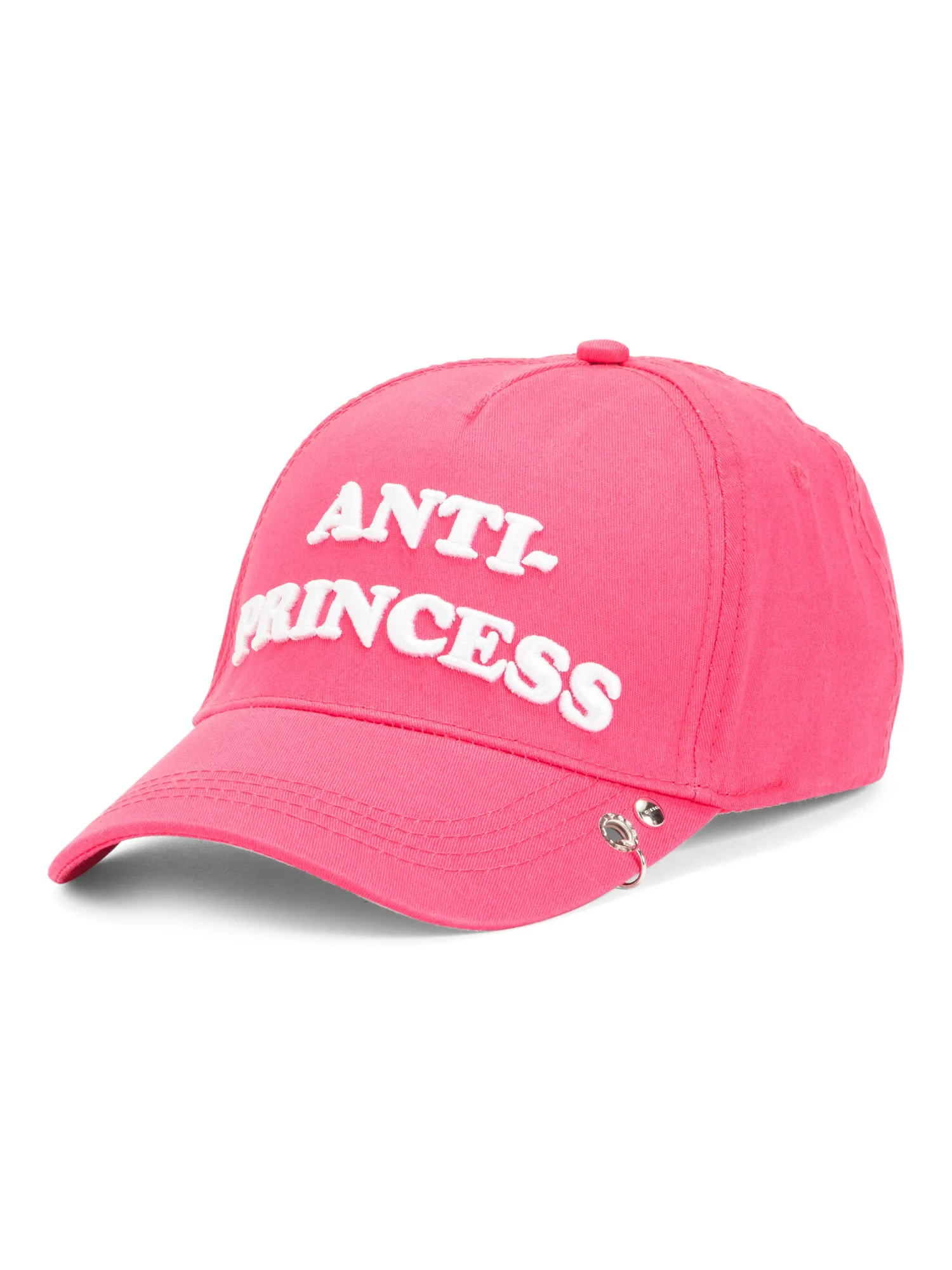 DIESEL Girls Pink 'Anti-Princess' Dad Hat