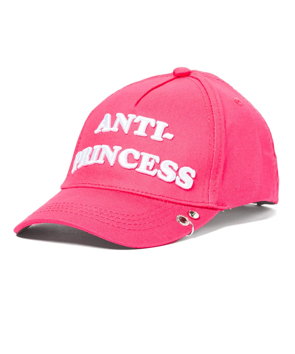 DIESEL Girls Pink 'Anti-Princess' Dad Hat