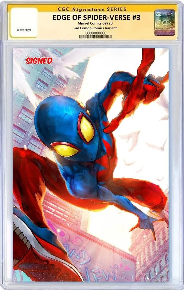 EDGE OF SPIDER-VERSE 3 IVAN TAO VARIANT