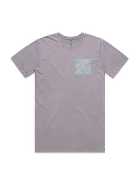 Embroidered AS Colour Staple Stone Wash Tee