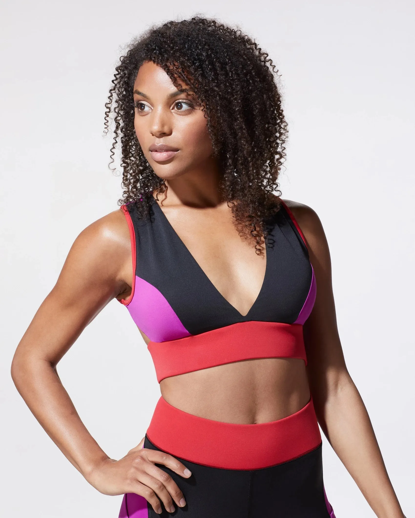 Flare Sports Bra - Blaze