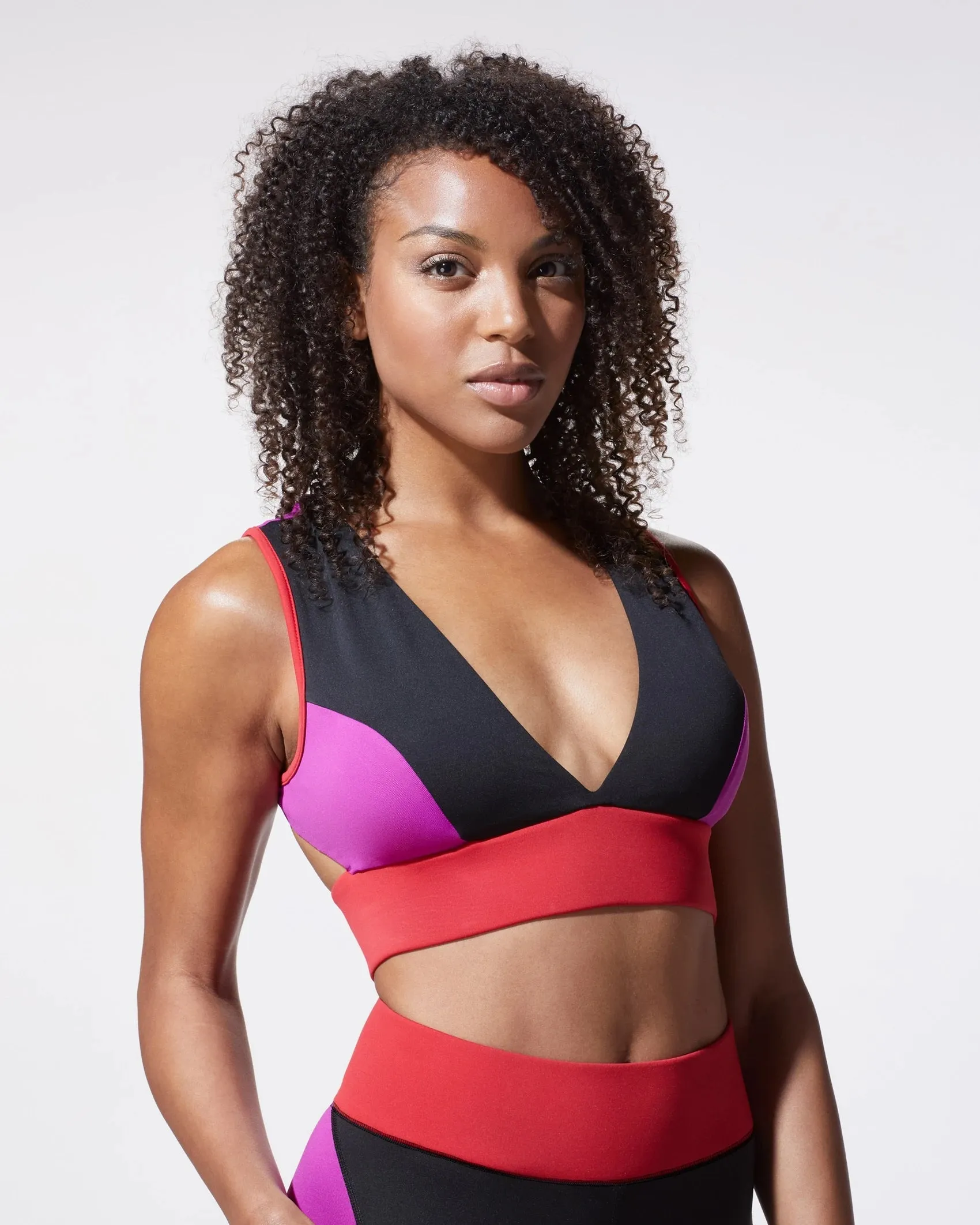 Flare Sports Bra - Blaze