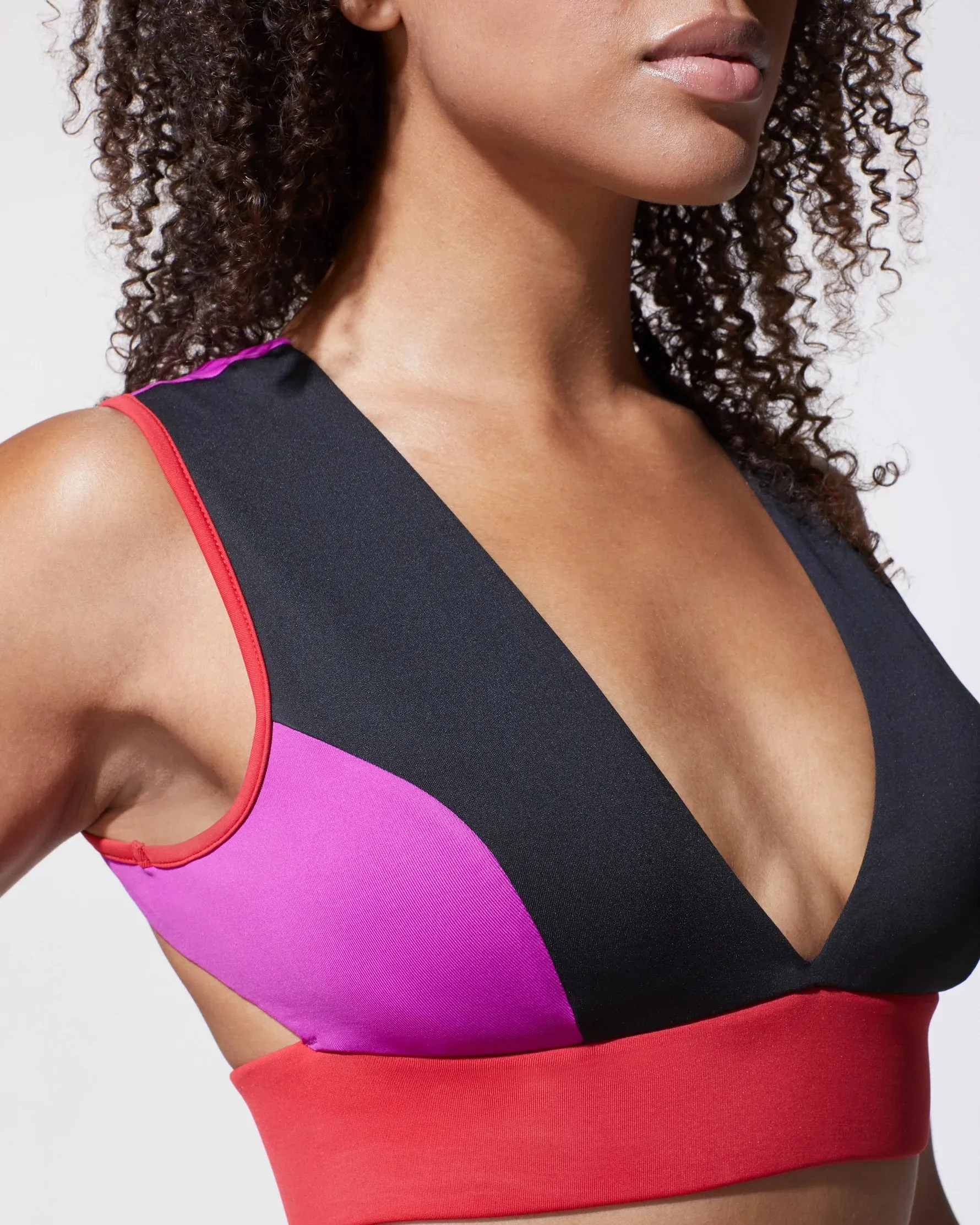 Flare Sports Bra - Blaze