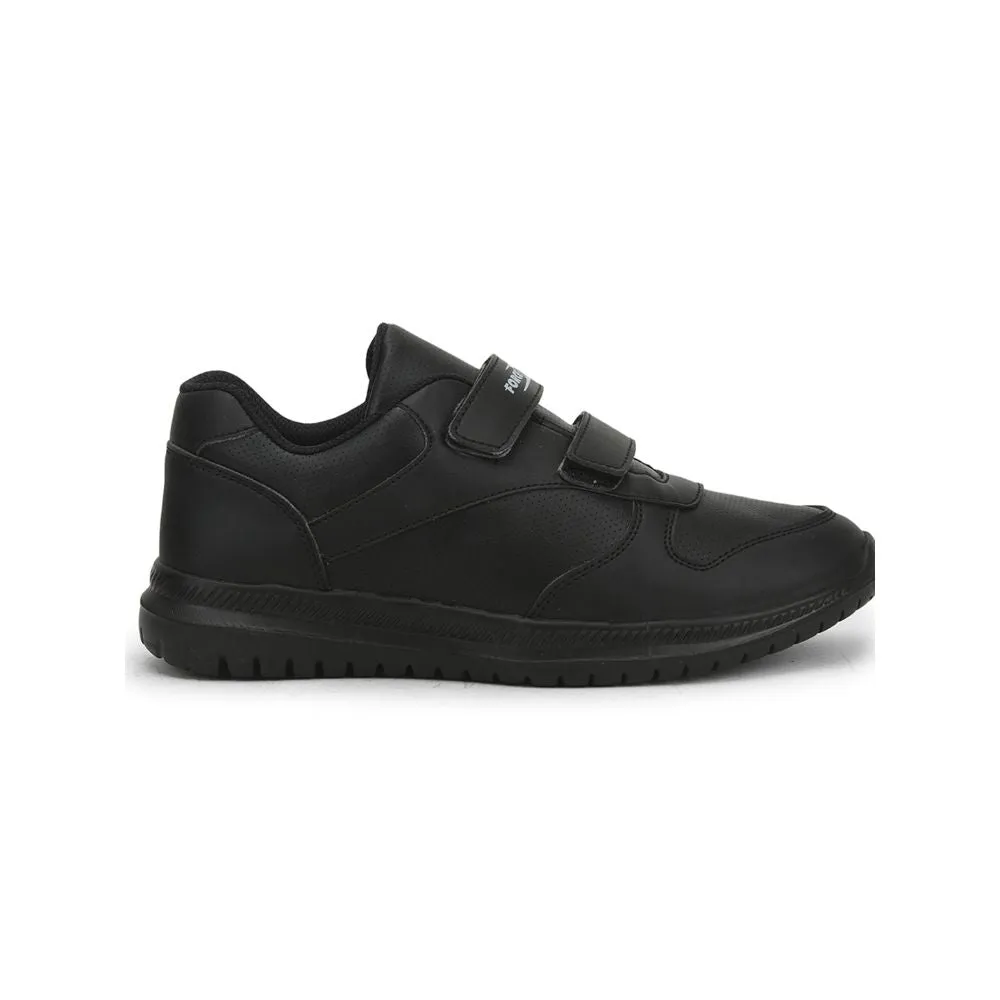 Force 10 School Non Lacing Shoes For Kids (Black) SKOLPRO-V By Liberty