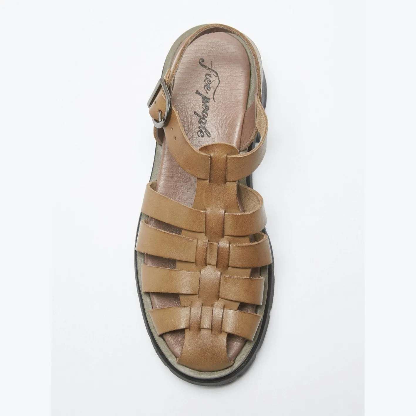 Free People Delaney Fisherman Platform Sandal