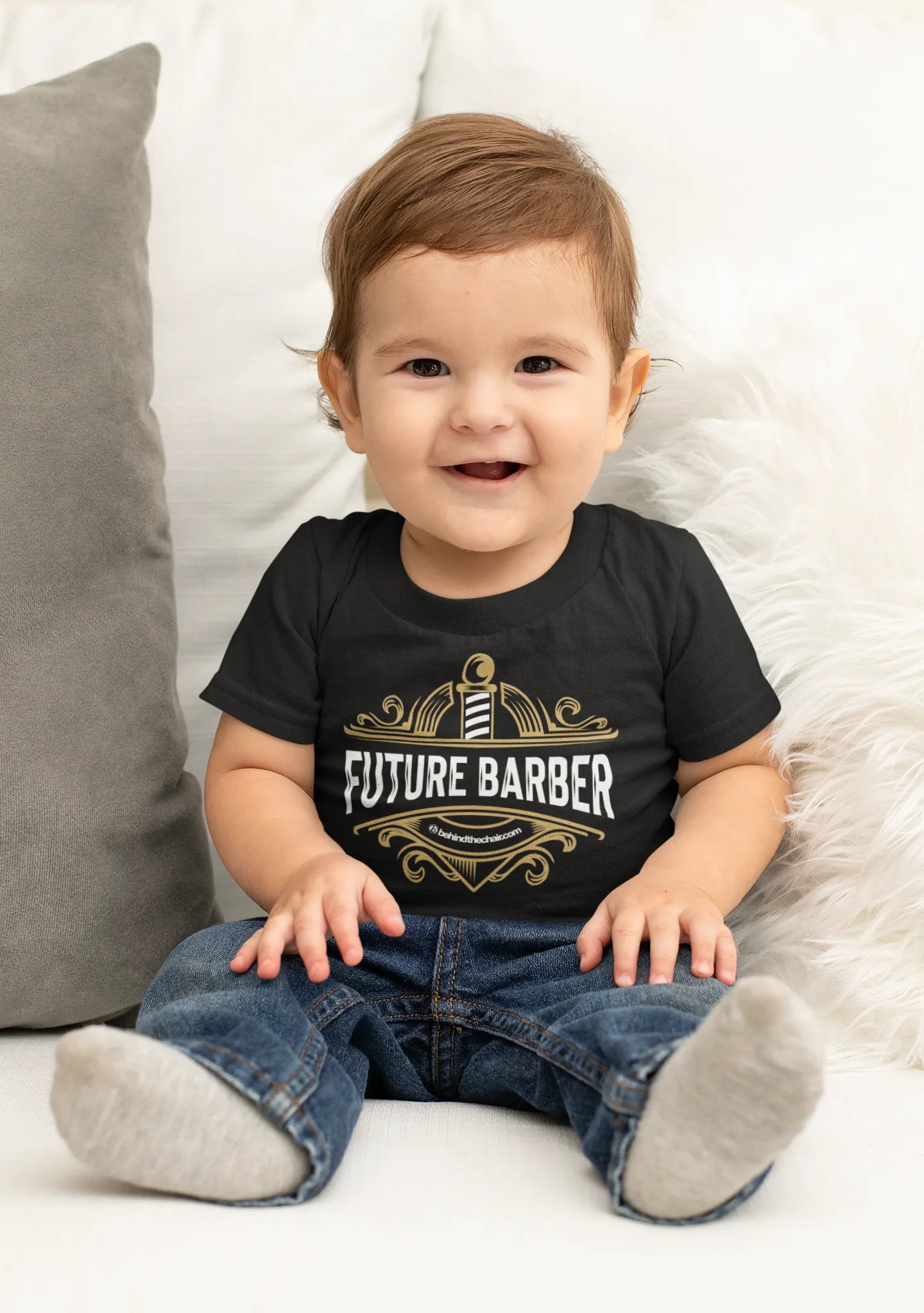 Future Barber Onesie