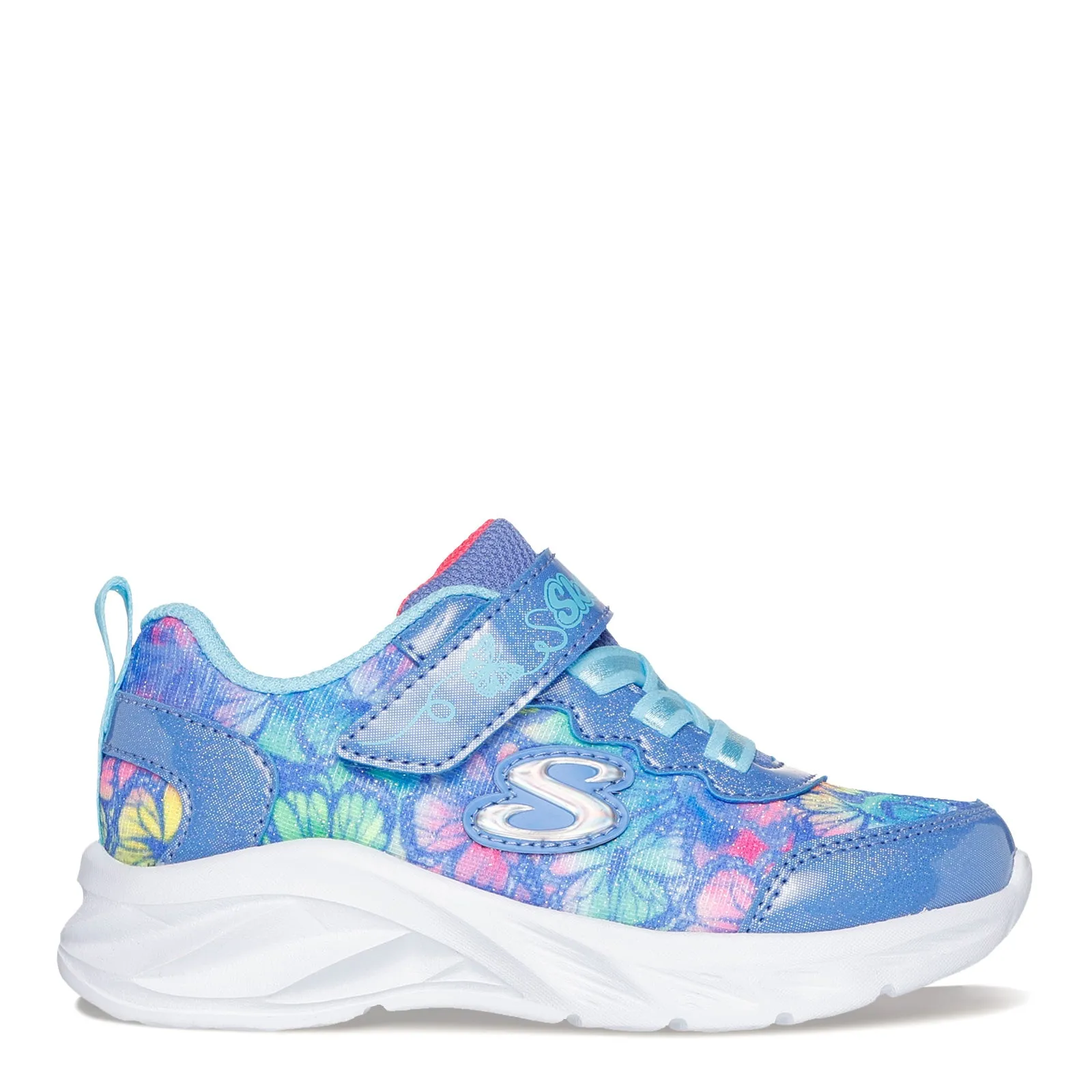 Girl's Skechers, Coastline - Flutter Fly Sneaker - Toddler