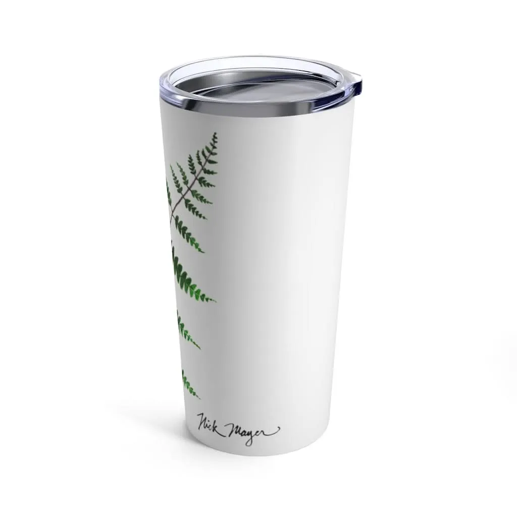 Goldie's Wood Fern, 20 oz Steel Tumbler