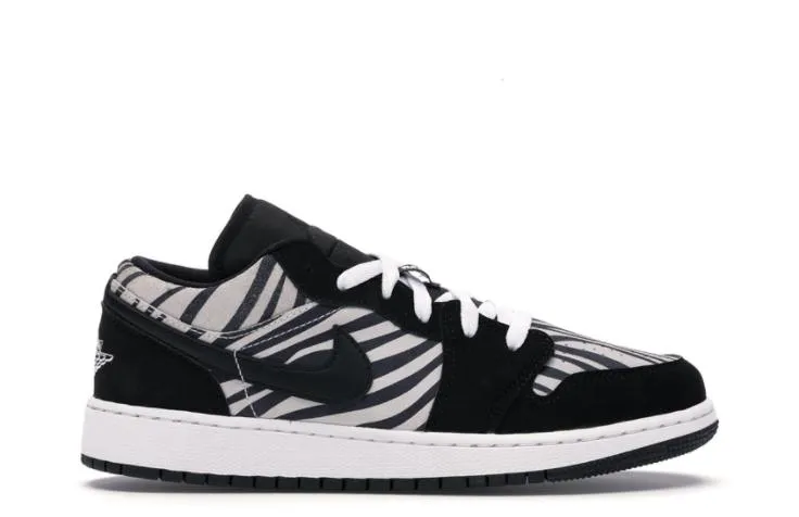 (GS) Air Jordan 1 Low 'Zebra' (2019) 553560-057