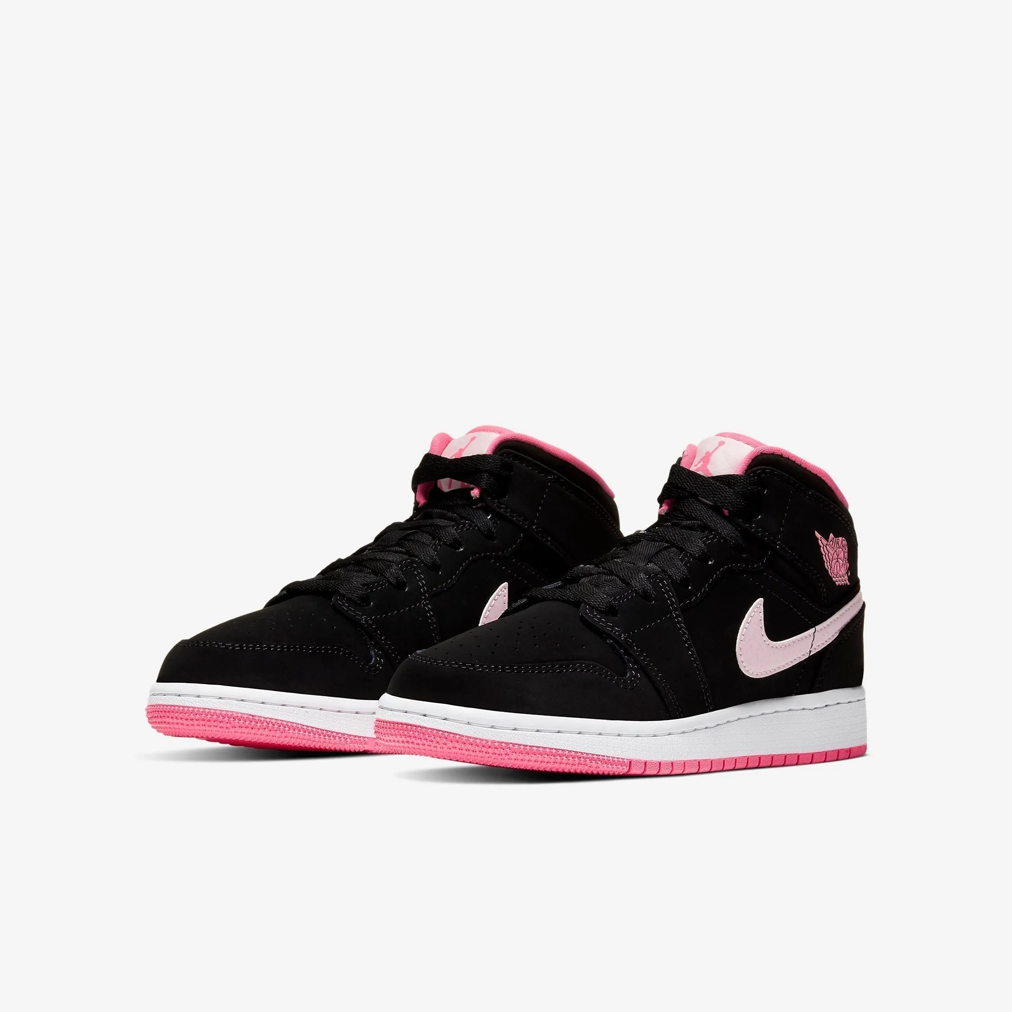 (GS) Air Jordan 1 Mid 'Digital Pink' (2020) 555112-066