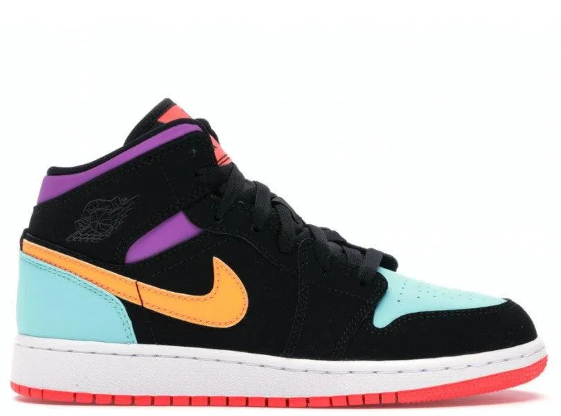 (GS) Air Jordan 1 Mid 'Multi-Color Candy' (2019) 554725-083