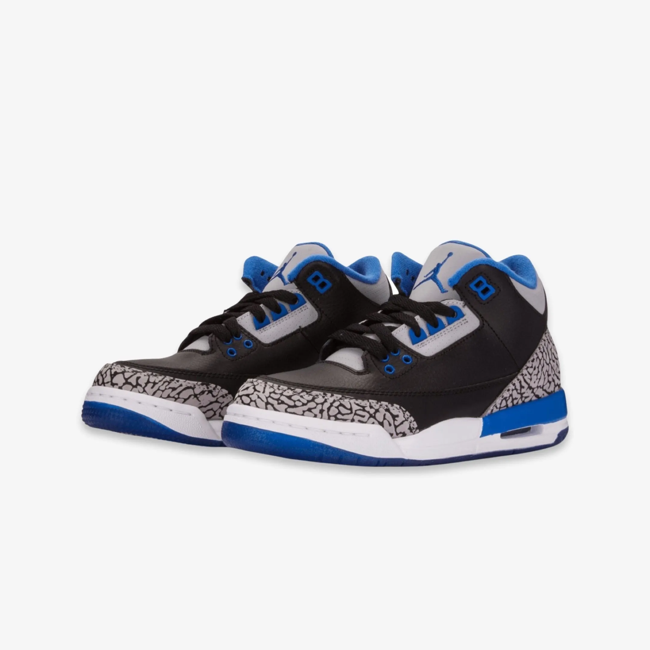 (GS) Air Jordan 3 Retro 'Sport Blue' (2014) 398614-007