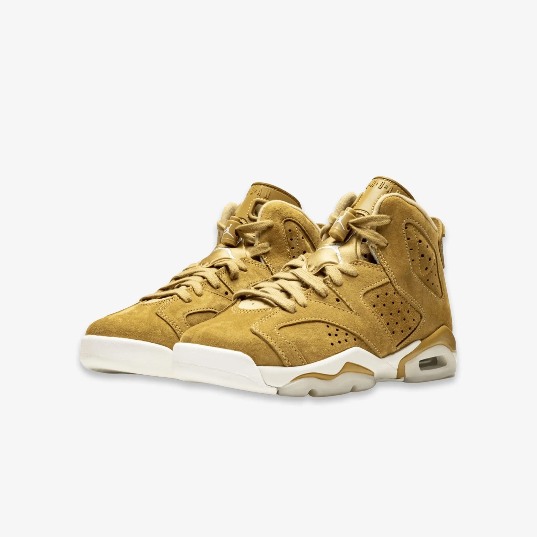 (GS) Air Jordan 6 Retro 'Wheat' (2017) 384665-705