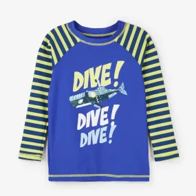 Hatley Animal Subs Long Sleeve Rashguard