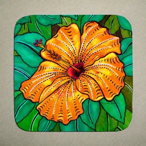 Hibiscus Coaster