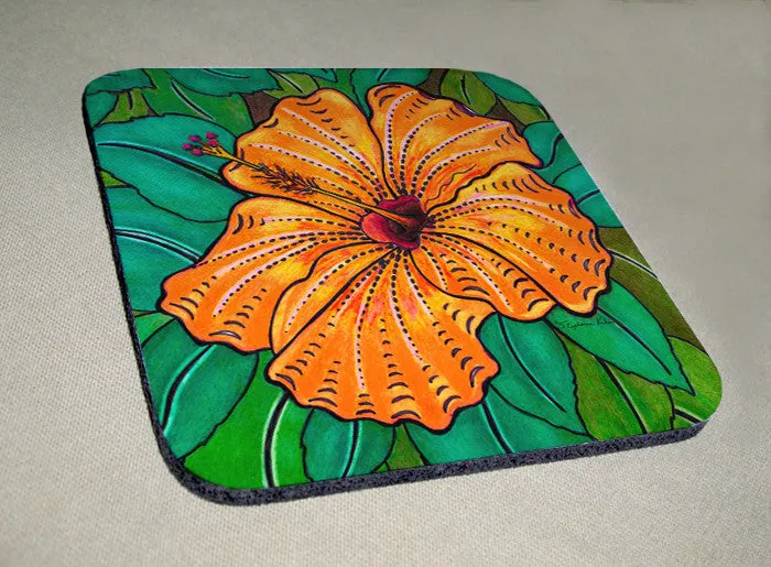 Hibiscus Coaster