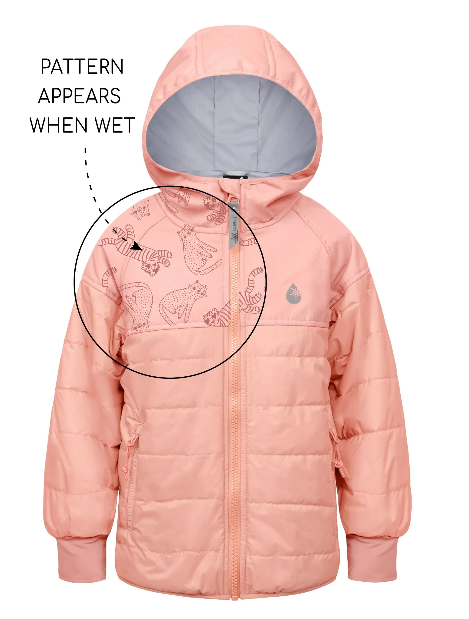 Hydracloud Puffer Jacket - Apricot Blush