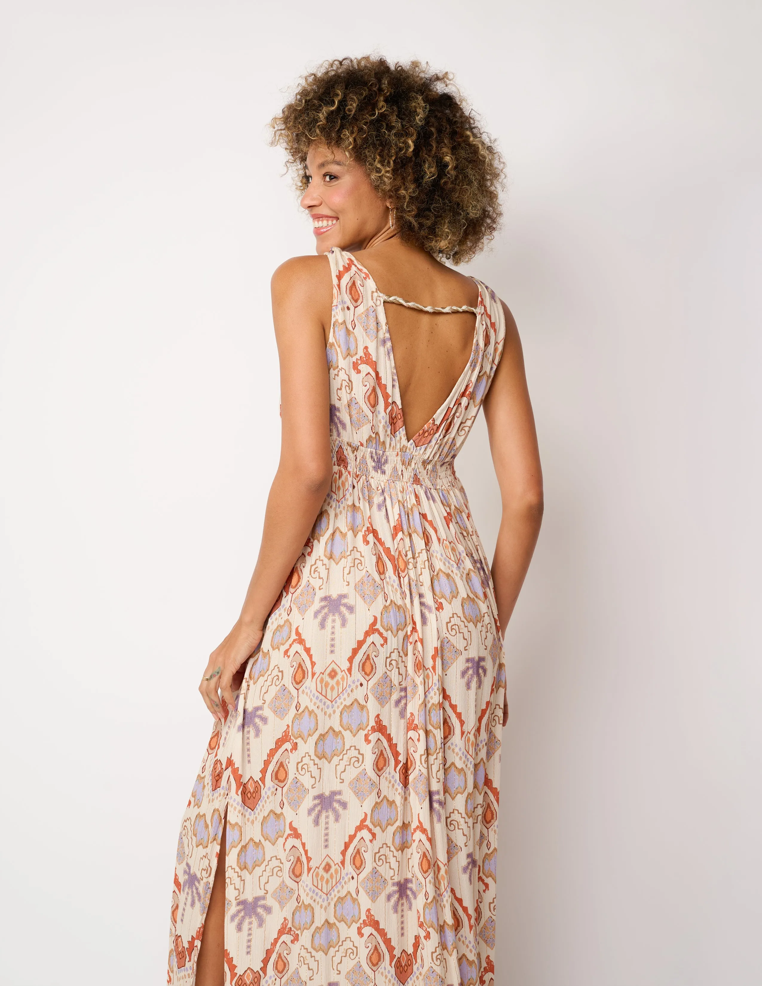 Ikat Maxi Dress