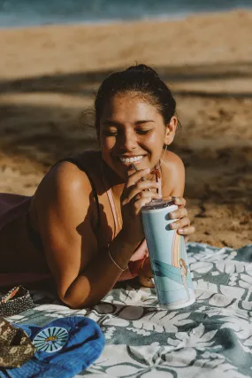 Insulated Tumbler - Rainbow Surfer