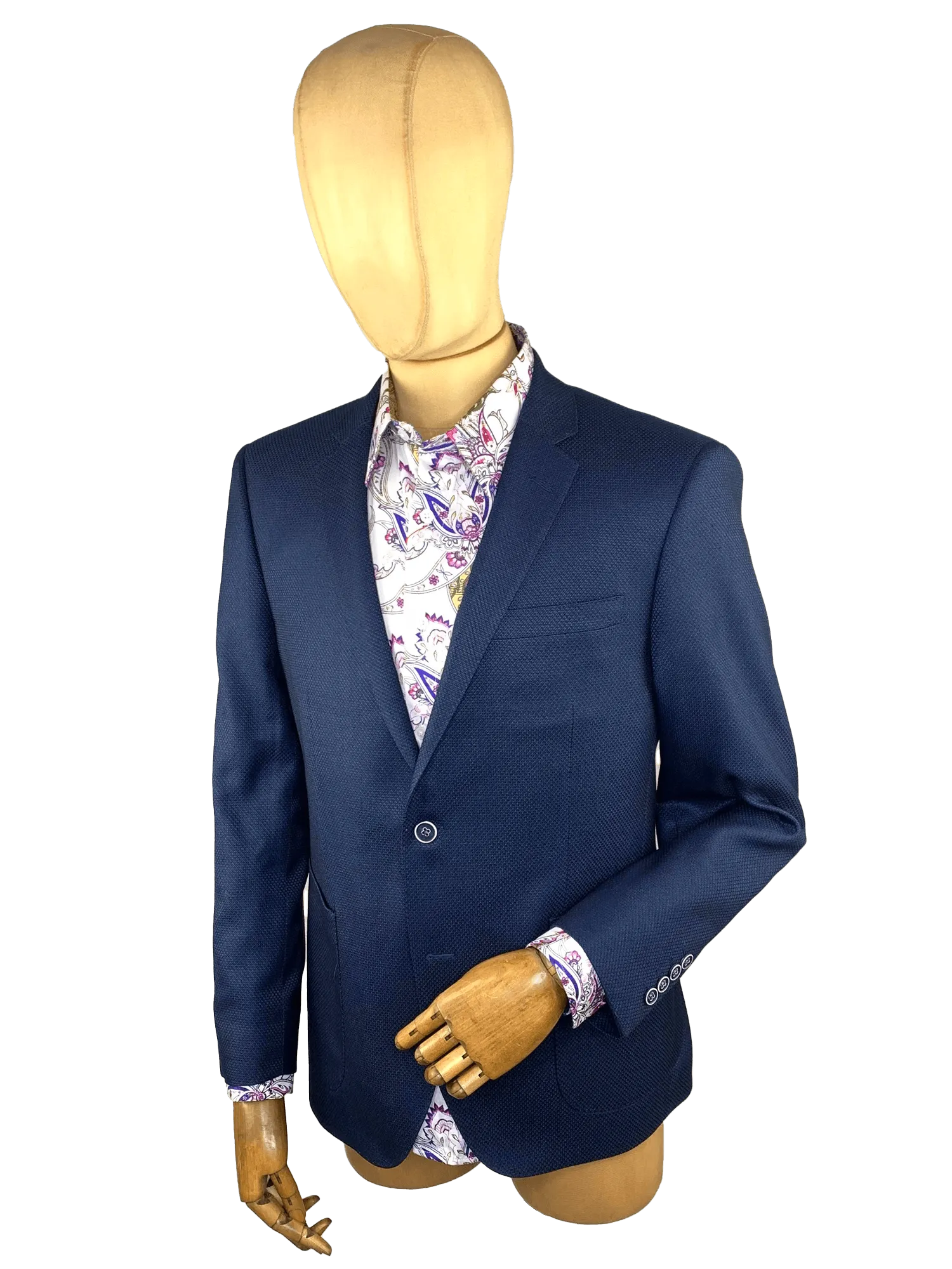 JT6-Navy Agar Sports Coat