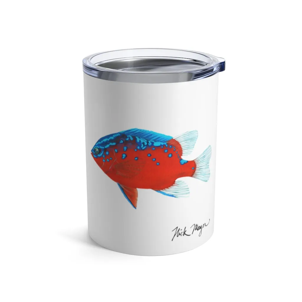 Juvenile Garibaldi 1, 10 oz Steel Tumbler