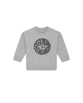 Keep Pushin Organic BABY Crewneck - Heather Grey