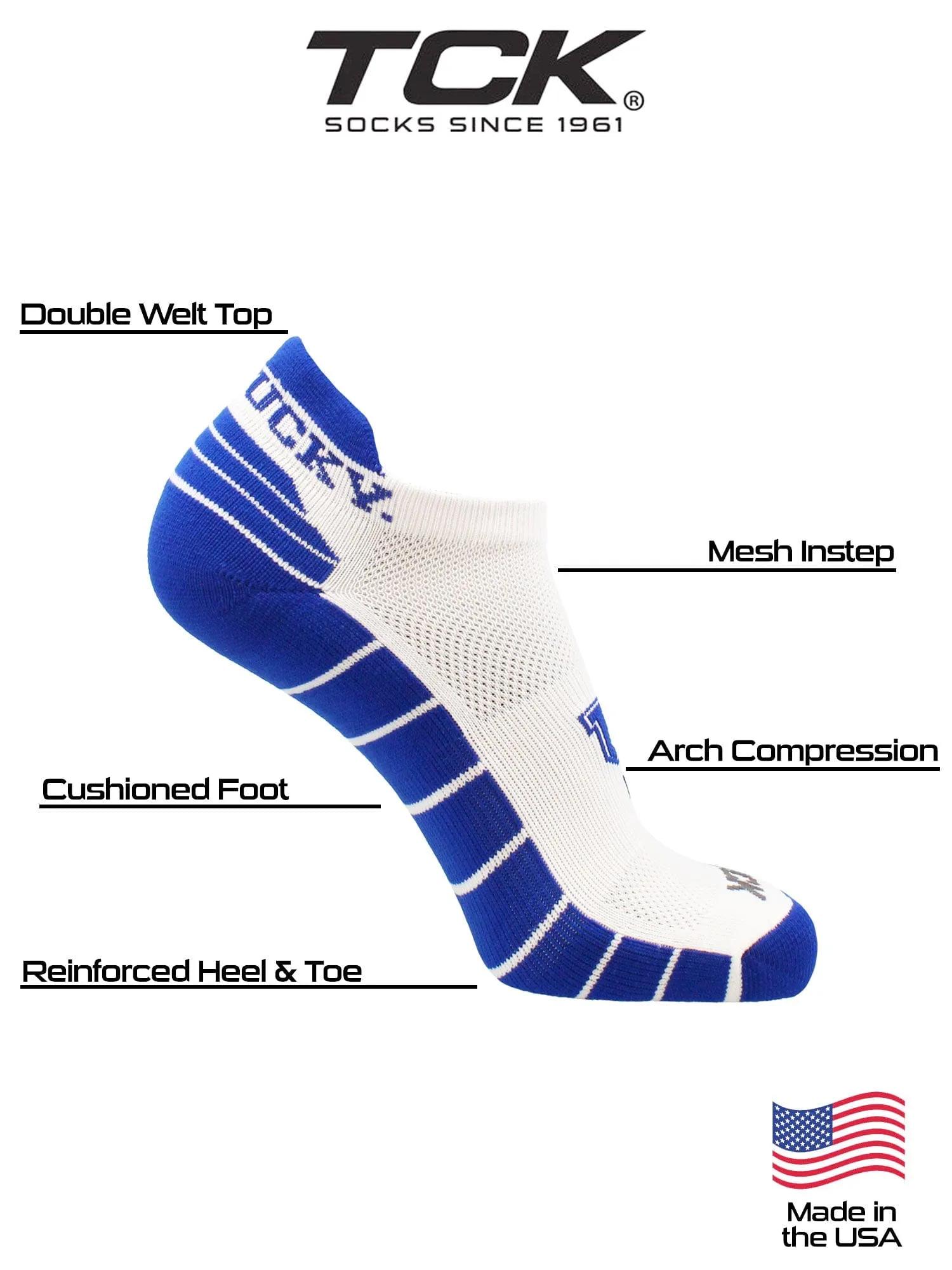 Kentucky Wildcats Golf Socks