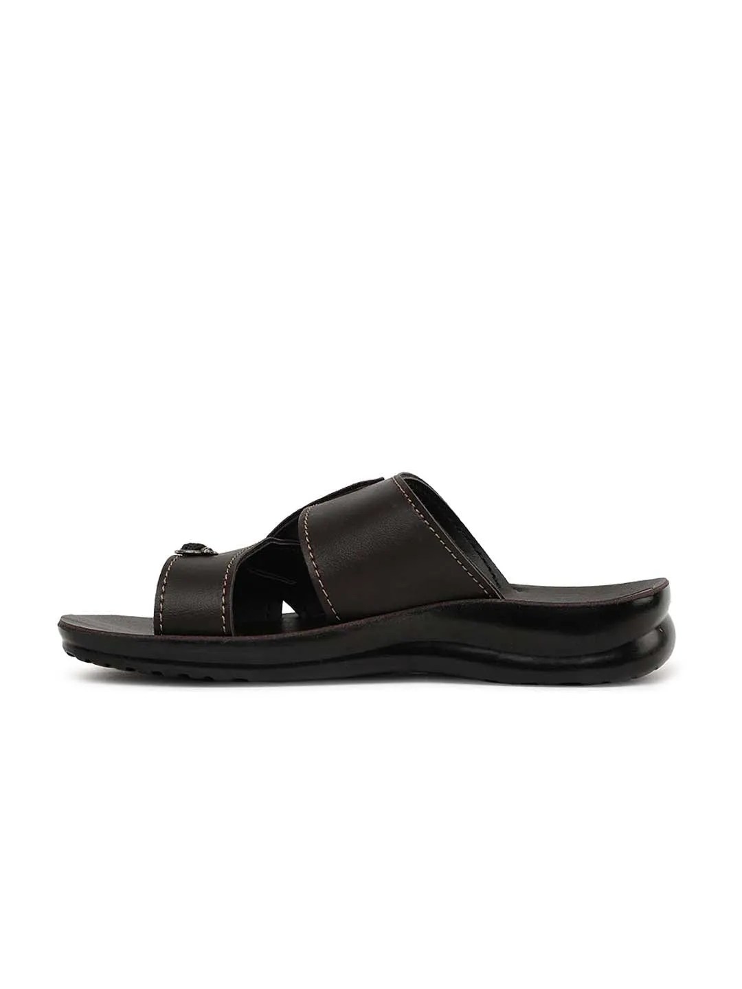 Kids P-Toes Brown Sandal