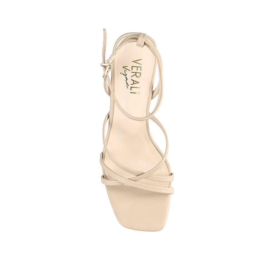 Kipp Strappy Heels - Nude