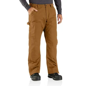 Loose Fit Washed Duck Insulated Pant