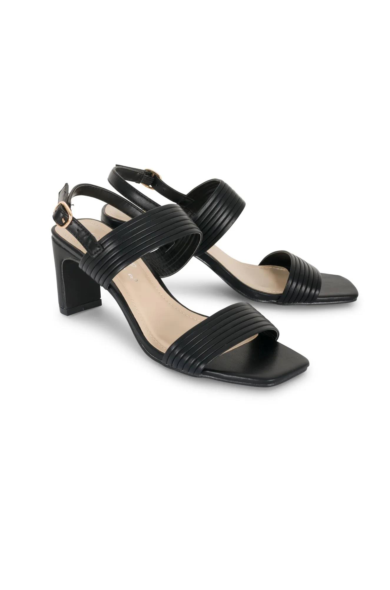 Lunar High Heel Sandal | Black | ADY TT