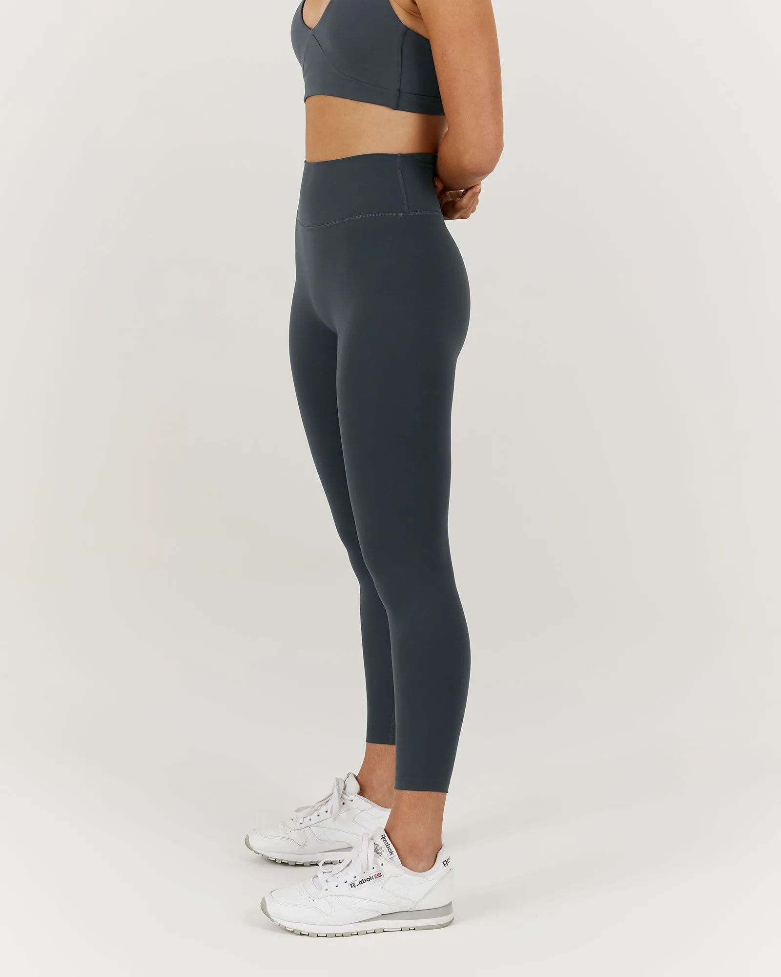 LUXE LEGGINGS 24" - ALLOY