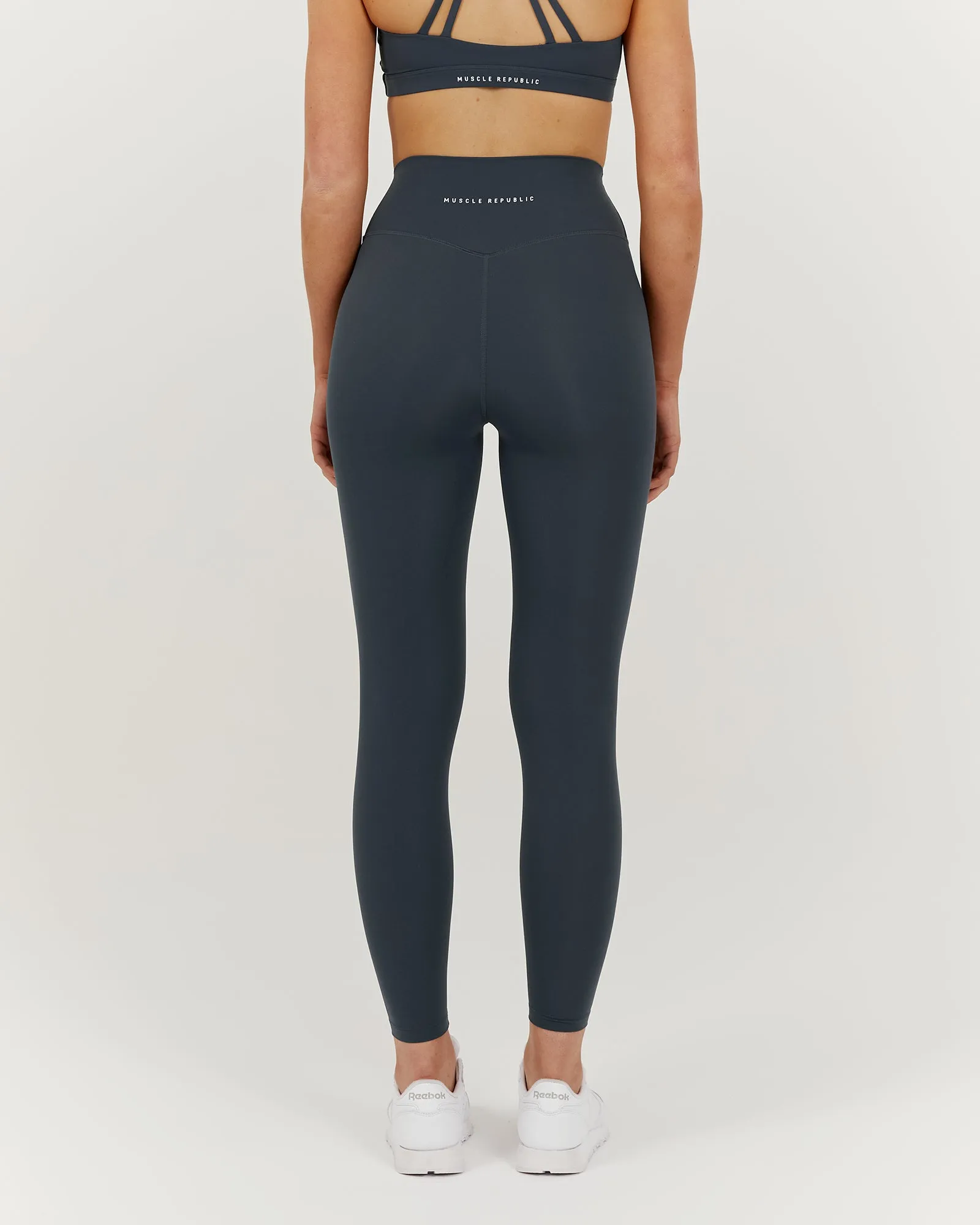 LUXE LEGGINGS 24" - ALLOY