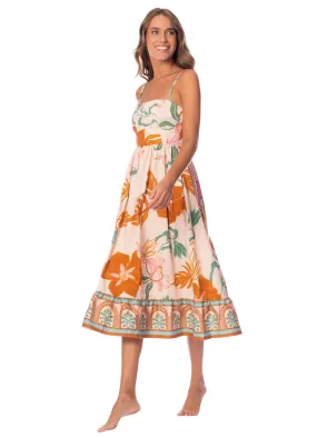 Maaji Nostalgic Florals Ollari Midi Dress