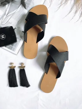 Majorca Slides - Black