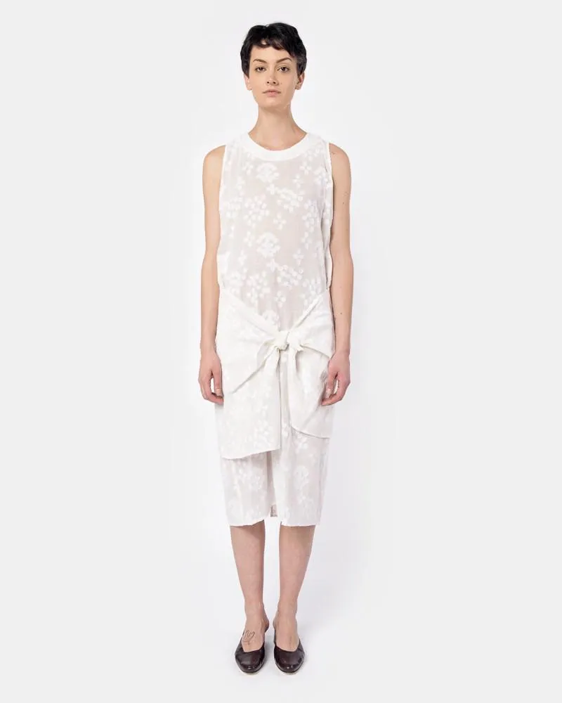 Mara Dress in Indian Jacquard Gauze