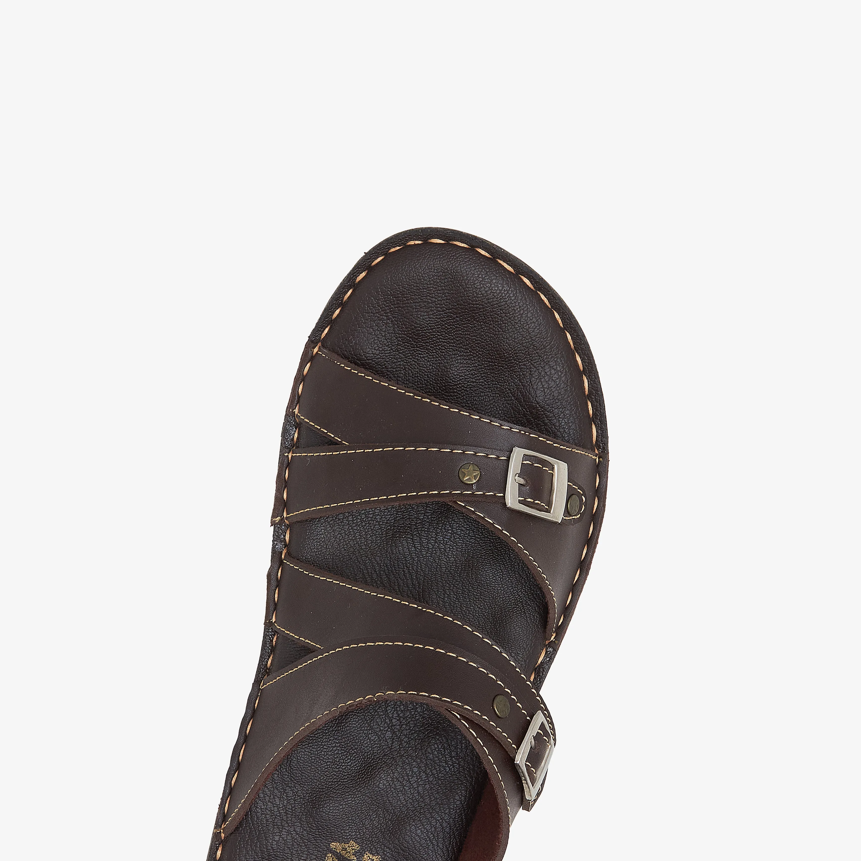 Men's Buckled Chappal