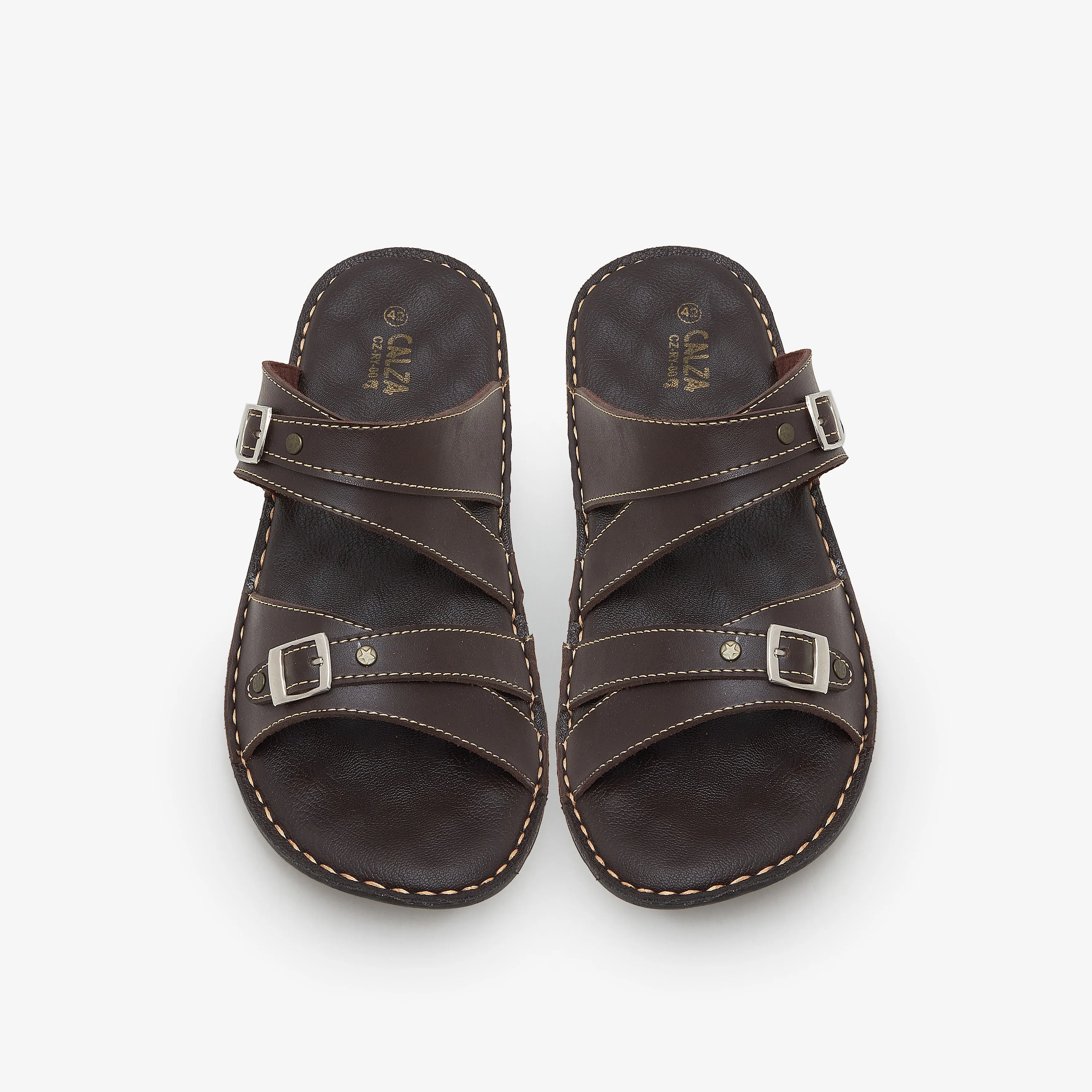 Men's Buckled Chappal