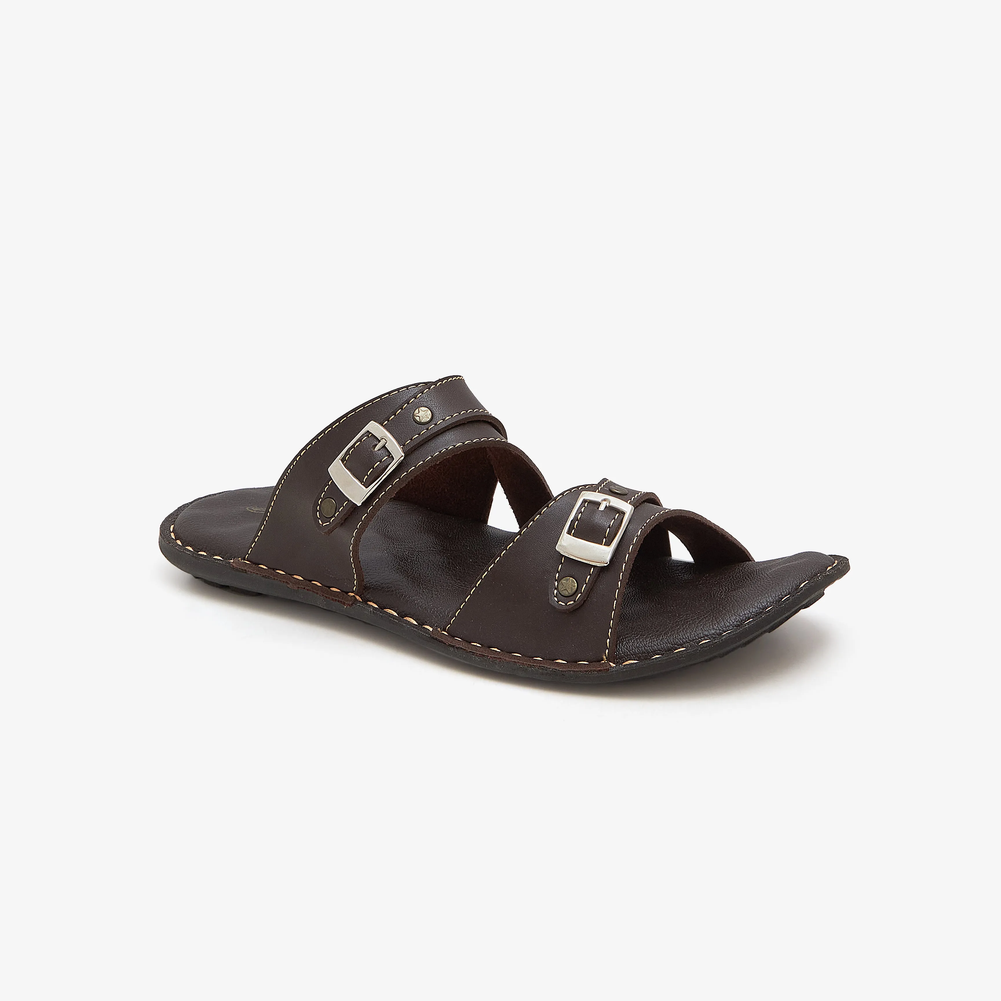 Men's Buckled Chappal