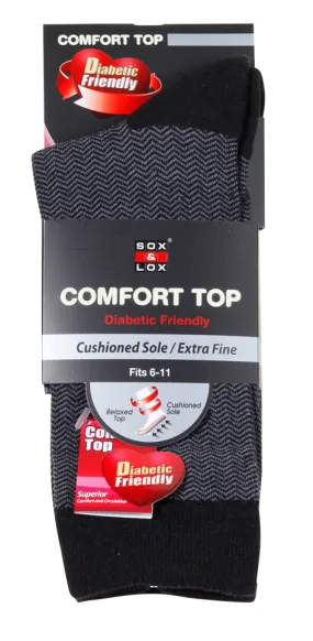 Men's Business Diabetic Friendly [Fine Cushioned]