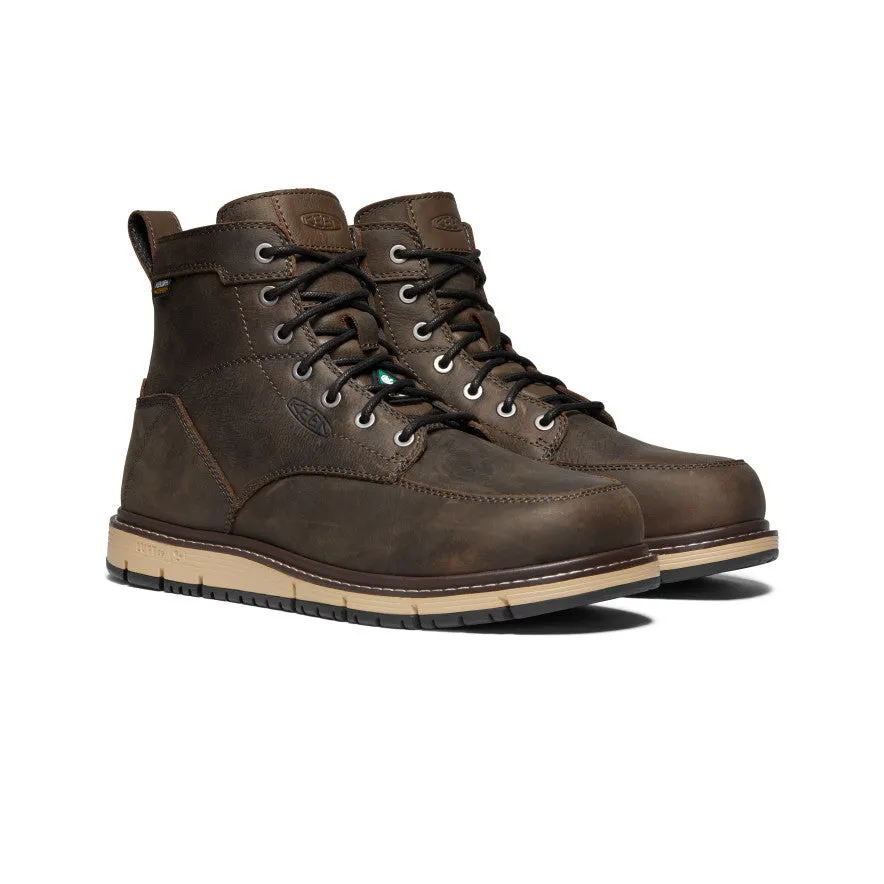 Men's CSA San Jose 6" Waterproof Boot (Aluminum Toe)  |  Cascade Brown/Black