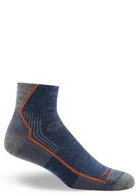 Men's Denim Low-Rise Cushioned Wool Hiking Socks