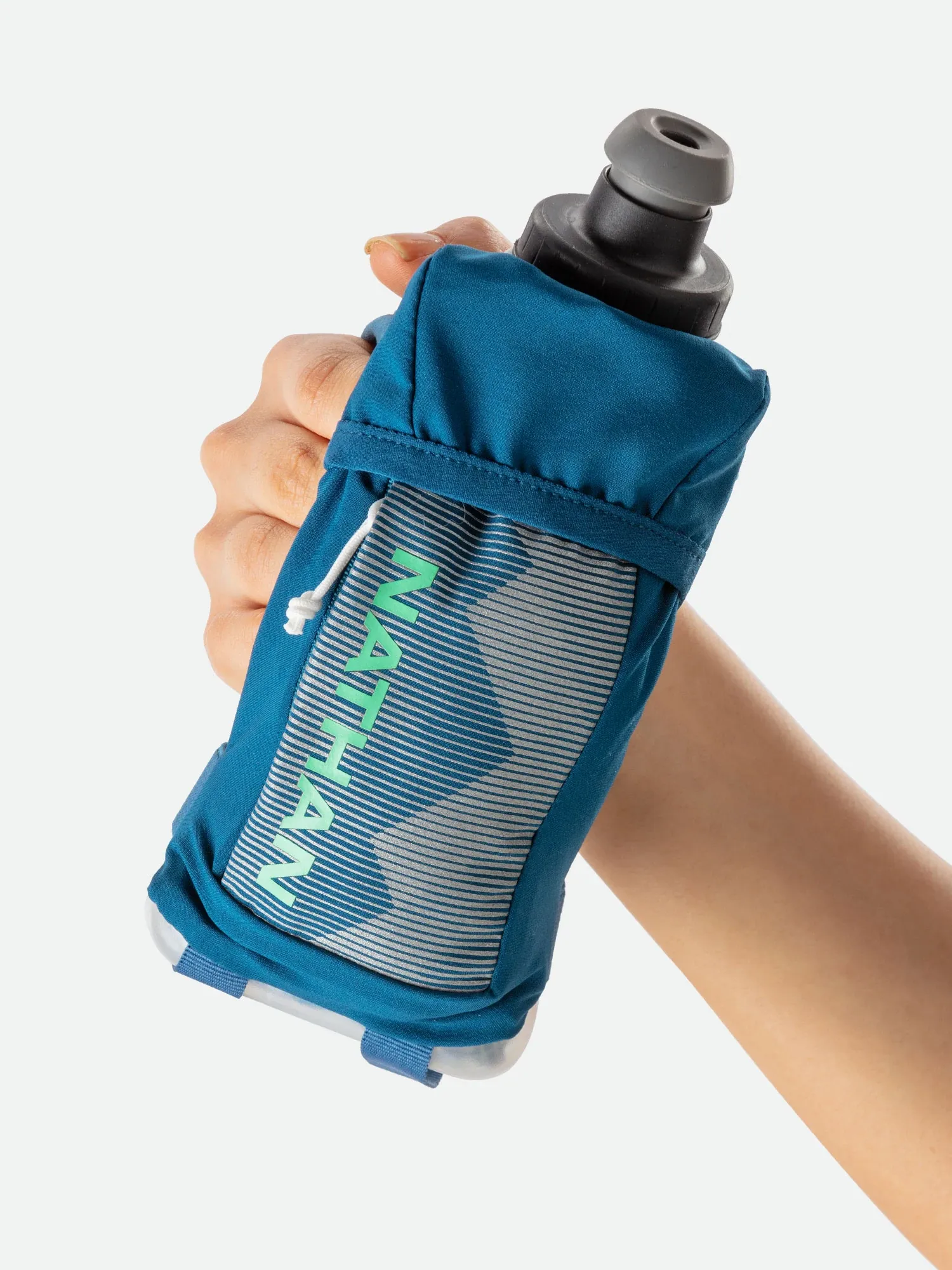 Nathan Quick Squeeze Insulated 12oz Handheld Bottle