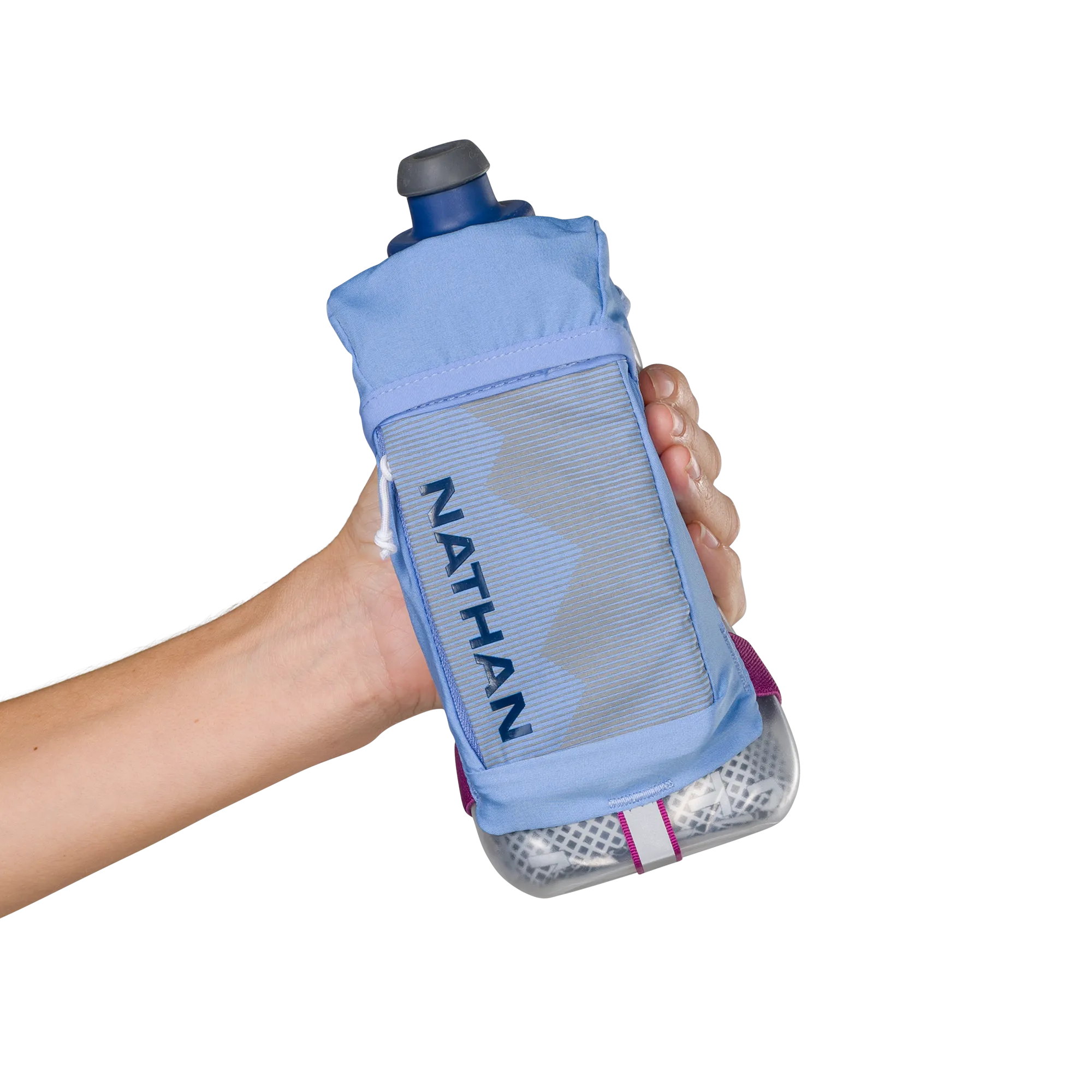 Nathan Quick Squeeze Plus Insulated 18oz Handheld Bottle