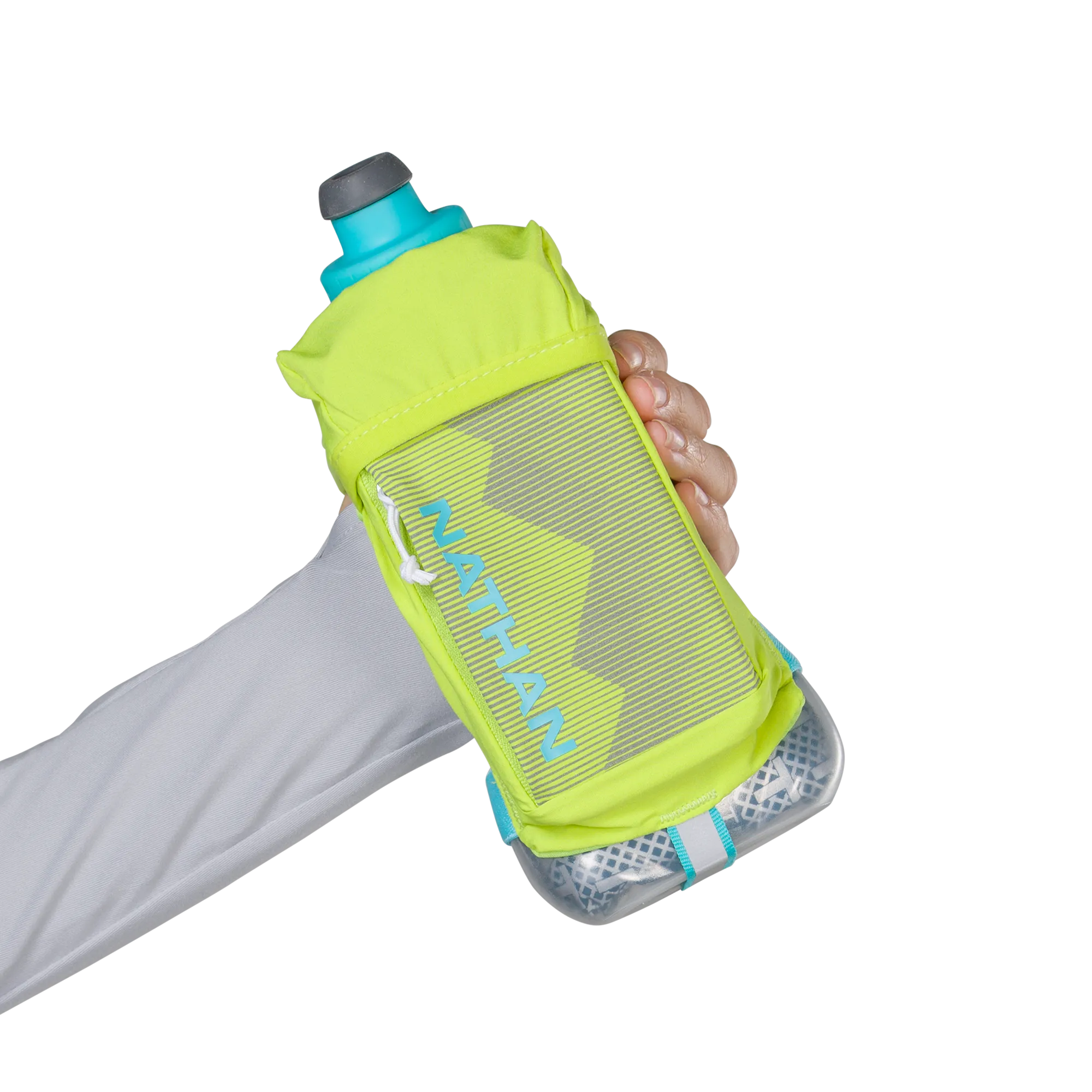 Nathan Quick Squeeze Plus Insulated 18oz Handheld Bottle