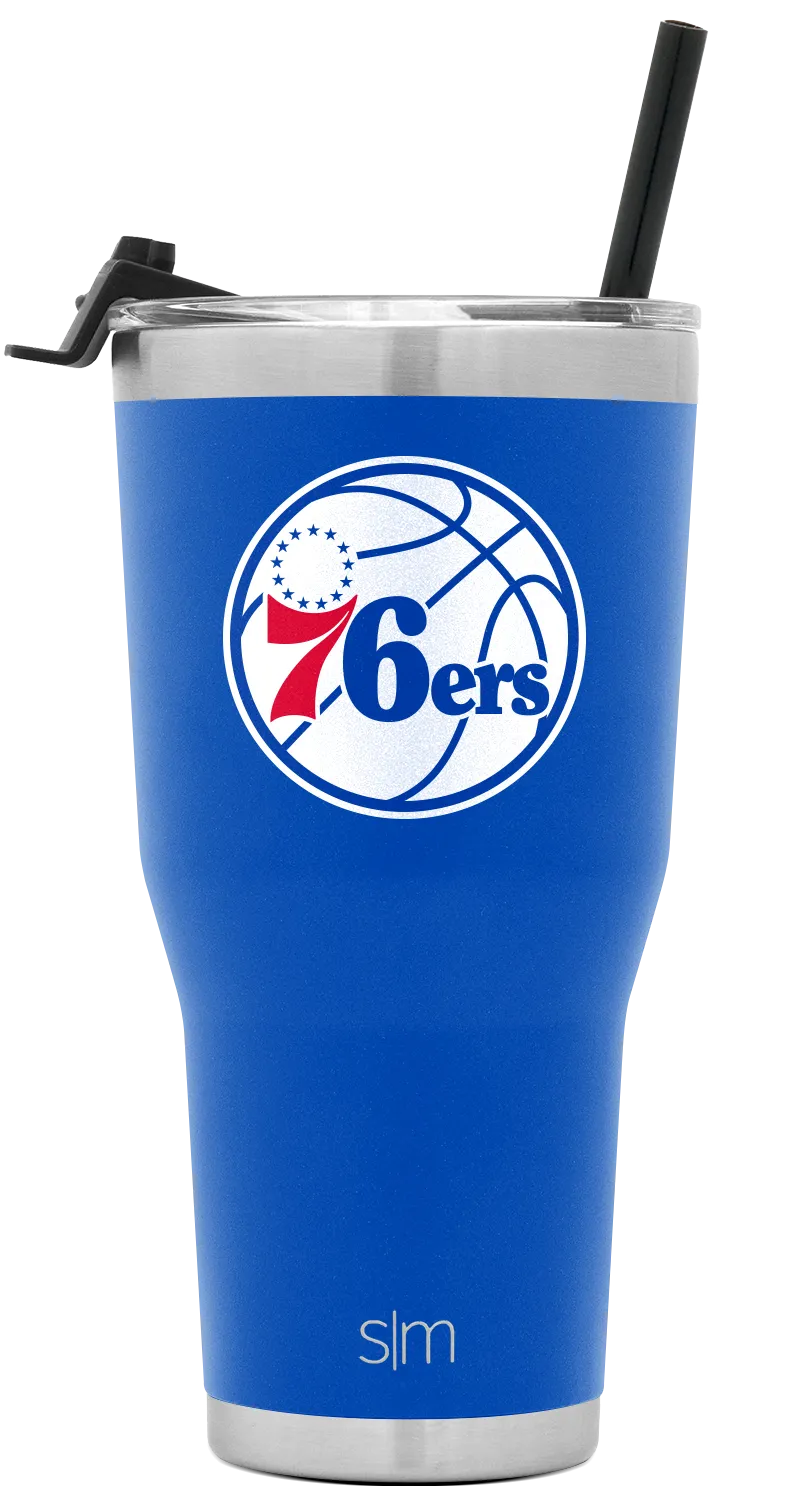 NBA Cruiser Tumbler with Flip Lid and Straw