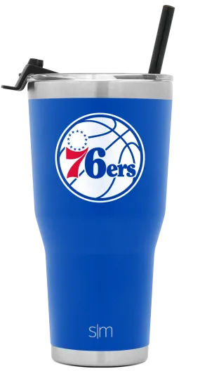 NBA Cruiser Tumbler with Flip Lid and Straw